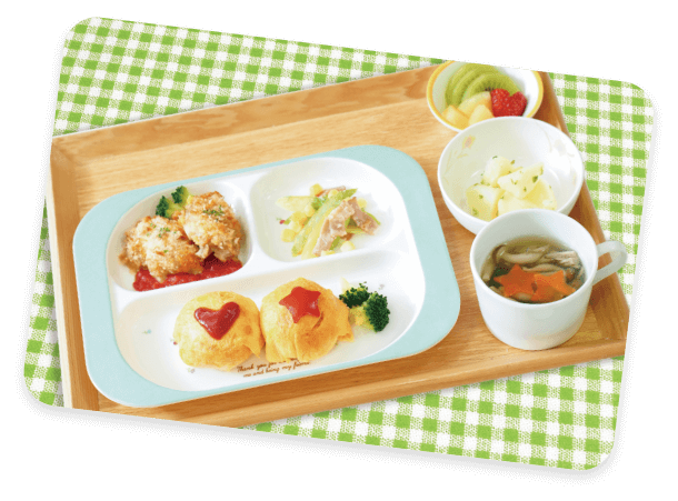 こども園 ランチ写真