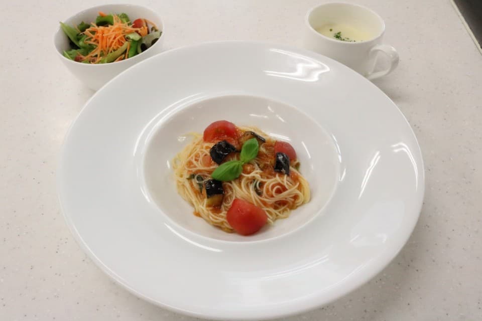 ★0801トマト冷製パスタ